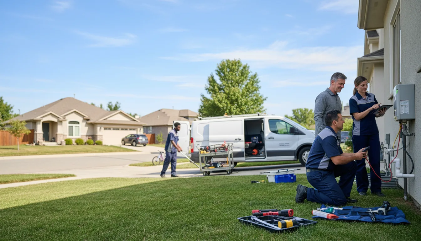 Tankless water heater service in Means, KY